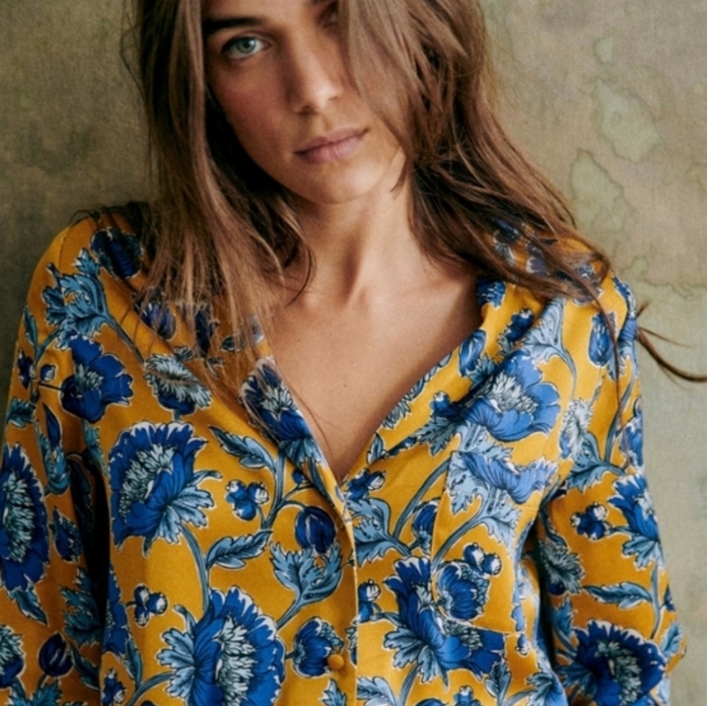 Sezane X Inoui Florence Blouse